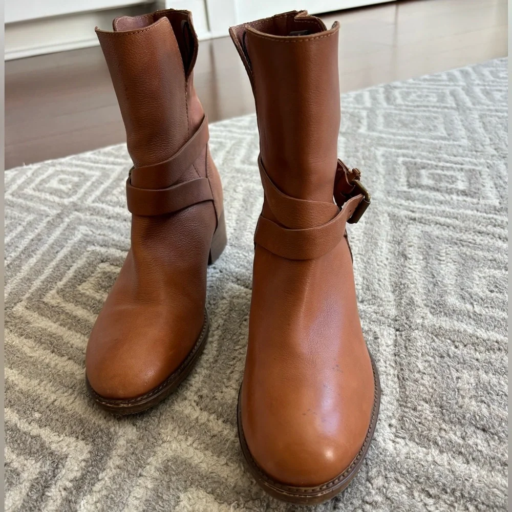 J.Crew women’s leather boots size 7.5 - Picture 5 of 7
